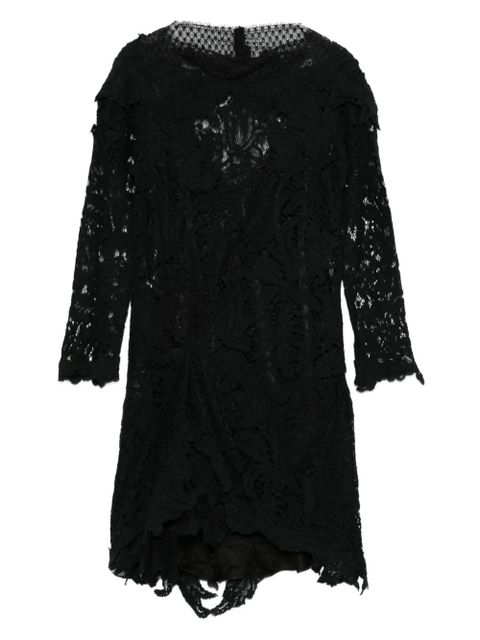 ISABEL MARANT Rubiana floral-lace midi dress - Black - zdjęcie produktu nr 1