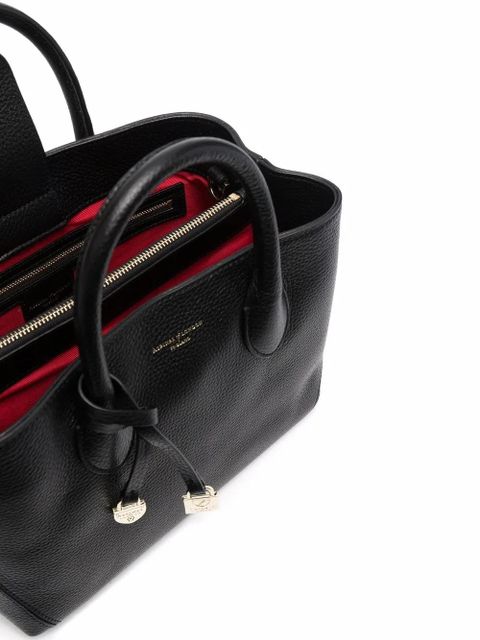 Aspinal Of London London leather tote - Black