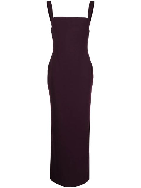 Solace London Joni square-neck sleeveless gown - Purple - zdjęcie produktu nr 1