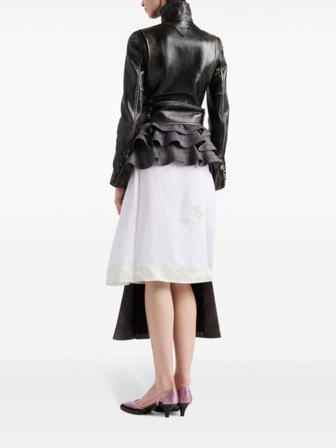 Prada Grisaille skirt - Black