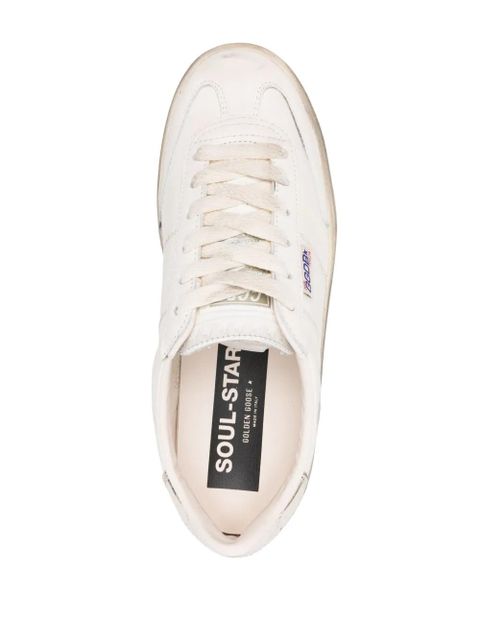 Golden Goose Soul Star distressed leather sneakers - Neutrals - zdjęcie produktu nr 2