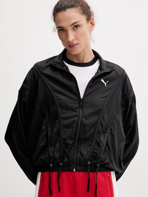 Puma kurtka kolor czarny przejściowa oversize 632148 - zdjęcie produktu nr 1