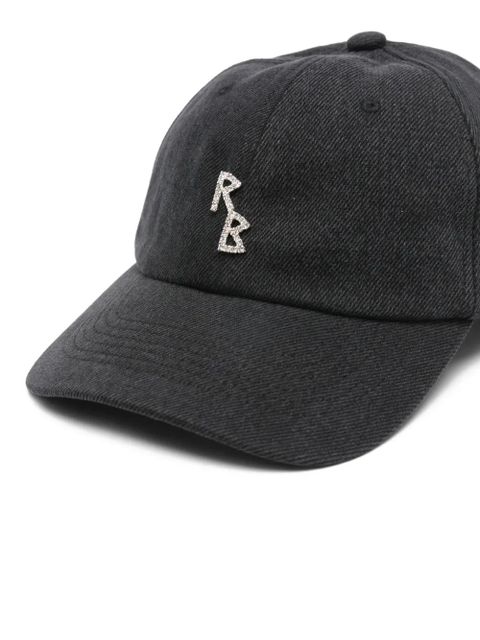 Ruslan Baginskiy embellished-detail baseball cap - Black - zdjęcie produktu nr 2