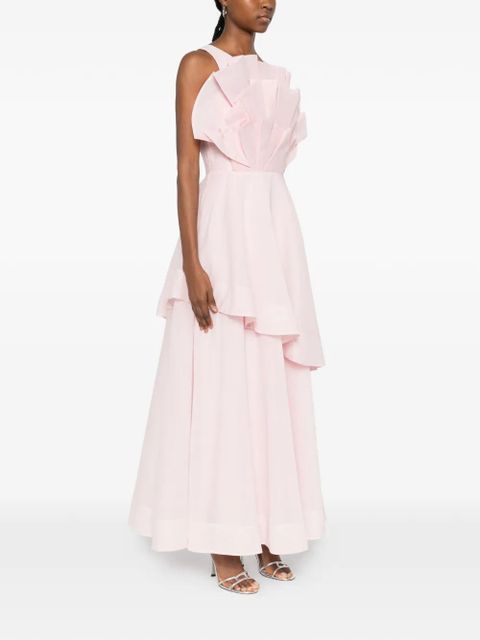 Aje Selestia ruffled layered midi dress - Pink - zdjęcie produktu nr 2