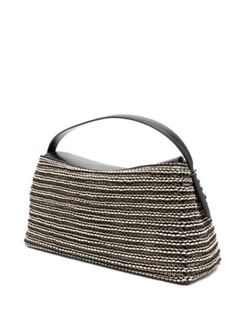 TOTEME woven leather top handle bag - Black - zdjęcie produktu nr 2