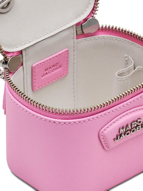 Marc Jacobs logo chain mini vanity-bag - Pink