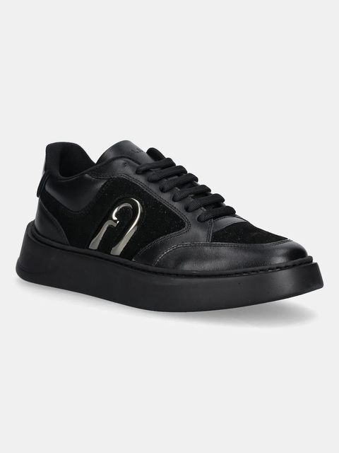 Furla sneakersy skórzane Lace-Up Sneaker T.3 damskie kolor czarny YJ92SPT BX4243 F2200 - zdjęcie produktu nr 1