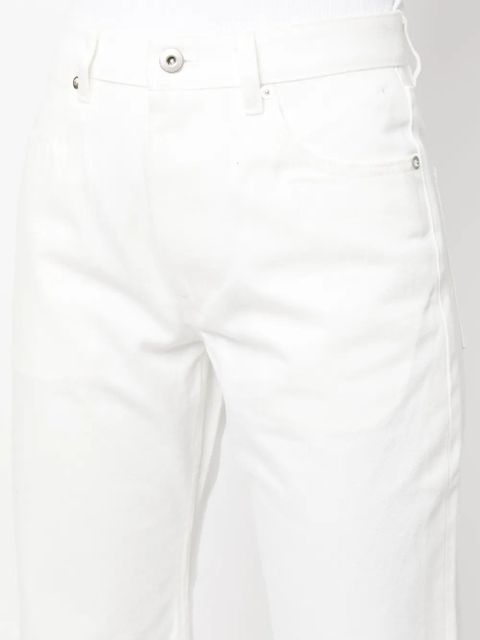 Jil Sander straight-leg cotton trousers - White - zdjęcie produktu nr 2