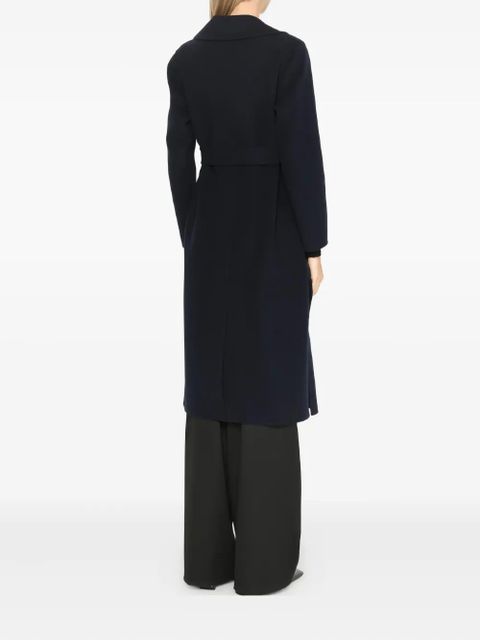 Weekend Max Mara Manu belted coat - Black