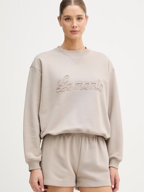 La Mania bluza oversize damska z bawełny - zdjęcie produktu nr 2