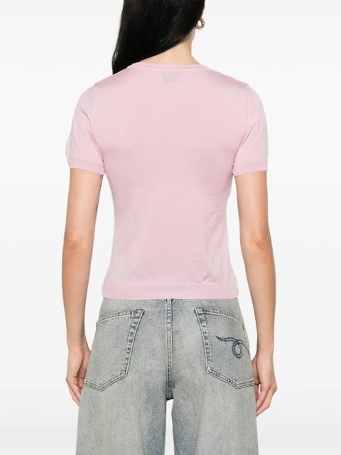 Moschino logo T-shirt - Pink
