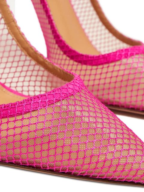 Aquazzura 105mm bow-detail pumps - Pink