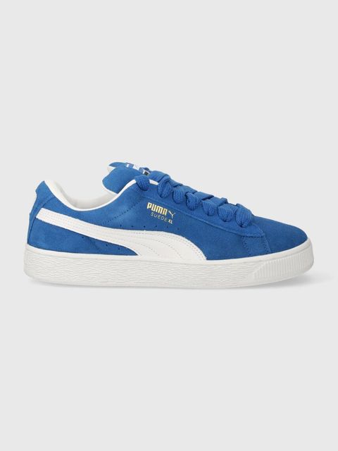 Puma sneakersy skórzane Suede XL kolor niebieski 395205 - zdjęcie produktu nr 2