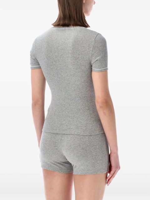 Marine Serre short-sleeves T-shirt - Grey - zdjęcie produktu nr 2