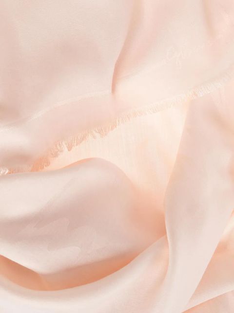 Givenchy fringed scarf - Pink