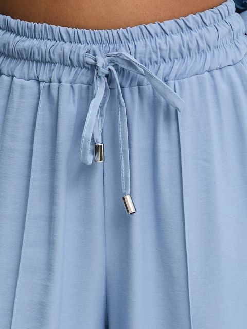 Answear.LAB marynarka i spodnie damski kolor niebieski