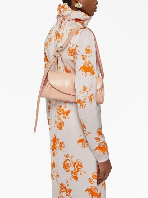 Jil Sander Cannolo Grande leather bag - Pink - zdjęcie produktu nr 2