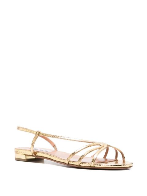 Aquazzura Talk To Me strappy sandals - Gold - zdjęcie produktu nr 2