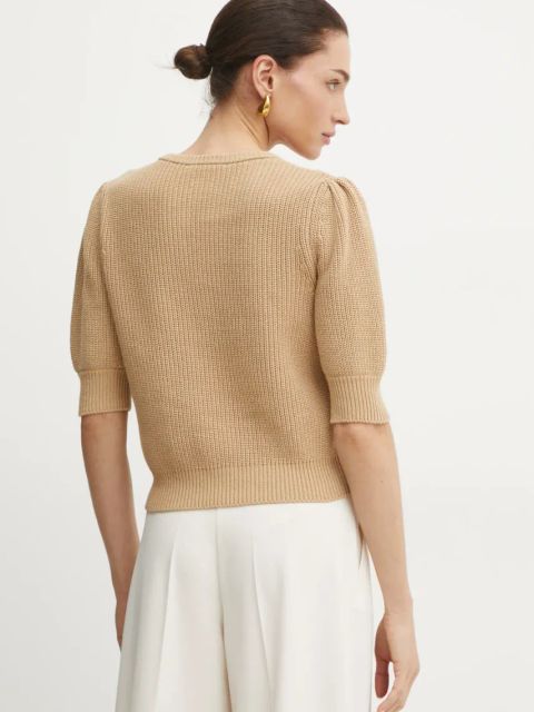 Twinset sweter damski kolor brązowy 251TP3172