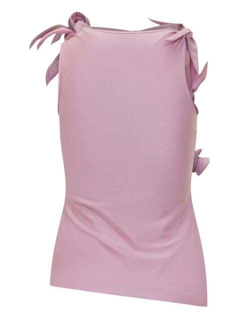 Coperni floral-appliqué top - Pink - zdjęcie produktu nr 2