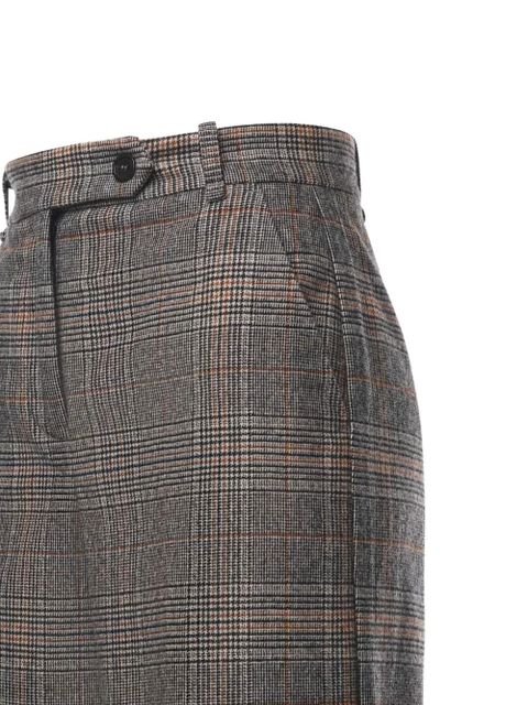 PINKO check-pattern trousers - Neutrals - zdjęcie produktu nr 2