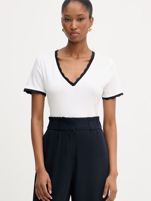 Morgan top swetrowy damski bawełniany - zdjęcie produktu nr 2