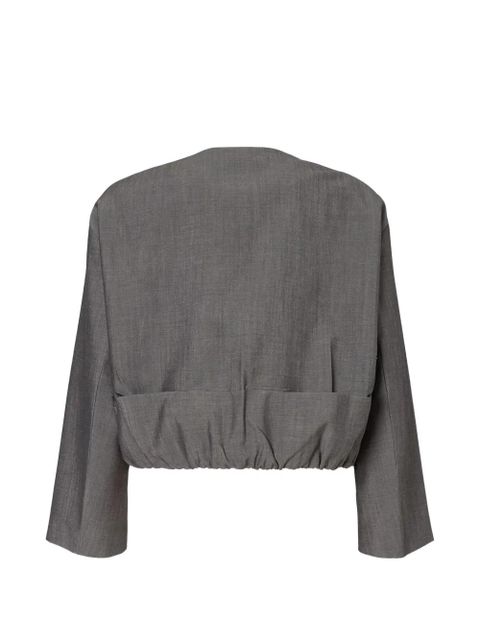 FENDI patch-pockets jacket - Grey - zdjęcie produktu nr 2