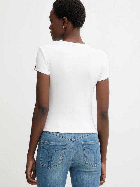 Miss Sixty t-shirt damski kolor beżowy 6S3SJ34800