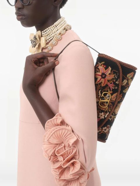 Valentino Garavani midi Crepe Couture midi dress - Pink