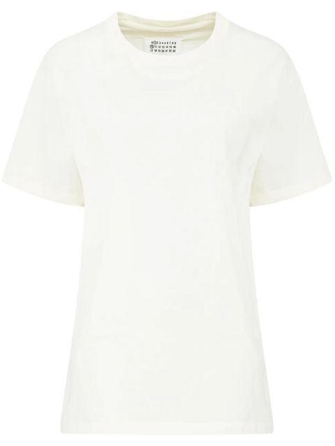 Maison Margiela logo-print cotton T-shirt - White - zdjęcie produktu nr 1