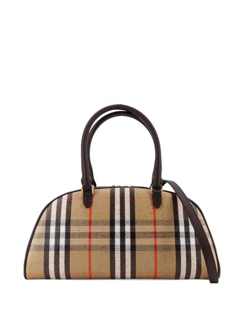 Burberry check-pattern shoulder bag - Neutrals - zdjęcie produktu nr 2