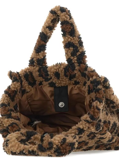 MC2 Saint Barth animal-print tote bag - Brown