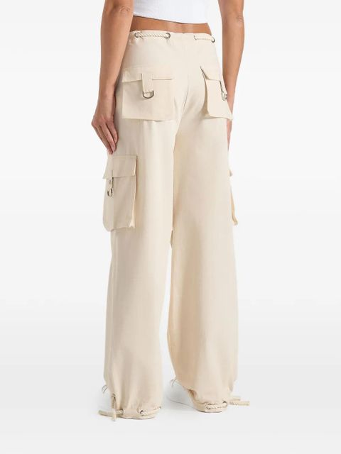 Manière De Voir Rosa rope cargo pants - Neutrals