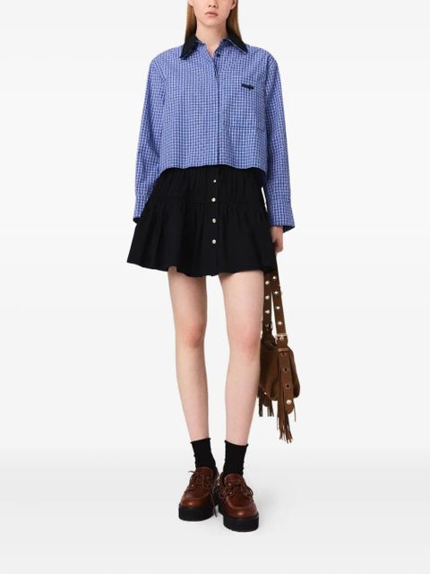 Maje rhinestone-embellished shirt - Blue - zdjęcie produktu nr 2