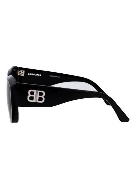 Balenciaga Eyewear BB-logo square sunglasses - Black - zdjęcie produktu nr 2