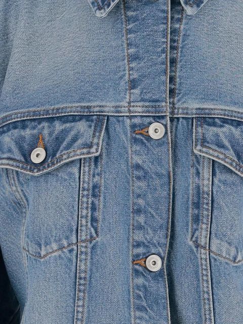 Jacquemus belted denim jacket - Blue