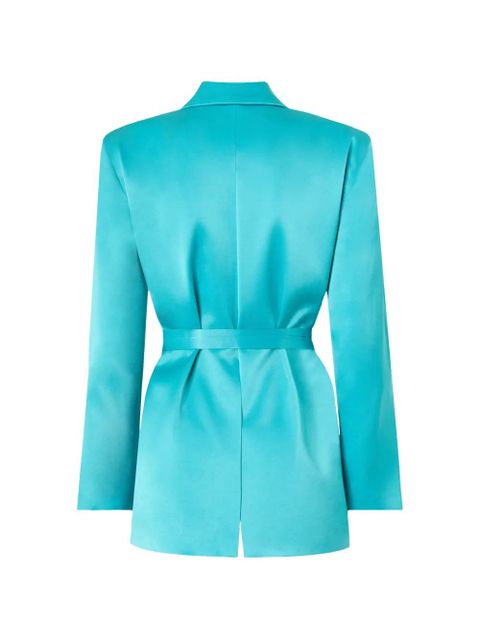 PINKO tie-belt jacket - Blue - zdjęcie produktu nr 2