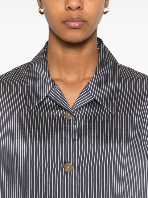 KHAITE striped shirt - Blue