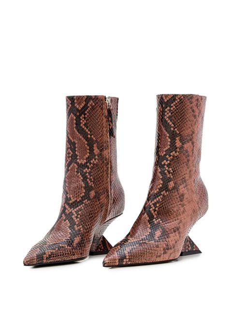 The Attico 60mm Cheope boots - Brown
