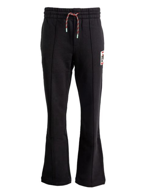 Casablanca panelled drawstring trousers - Black - zdjęcie produktu nr 1