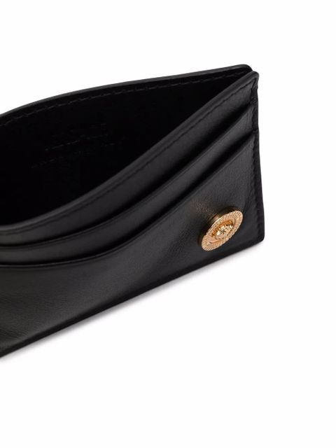 Versace Medusa leather cardholder - Black