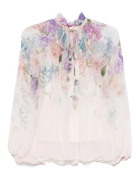 ZIMMERMANN Dawning blouse - Pink - zdjęcie produktu nr 1