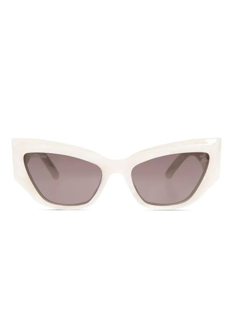 Balenciaga Eyewear cat-eye sunglasses - White - zdjęcie produktu nr 1