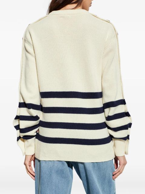 JW Anderson striped sweater - Neutrals