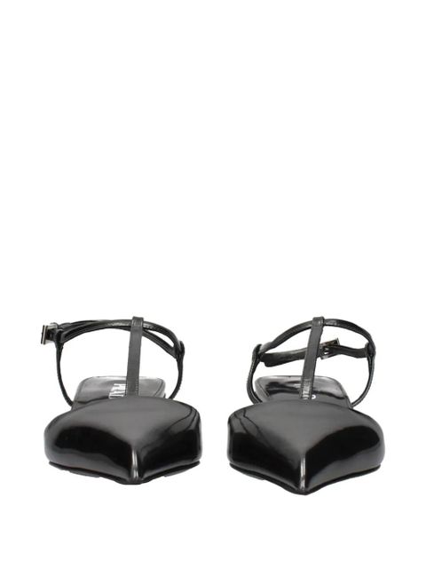 Prada logo-detail mules - Grey