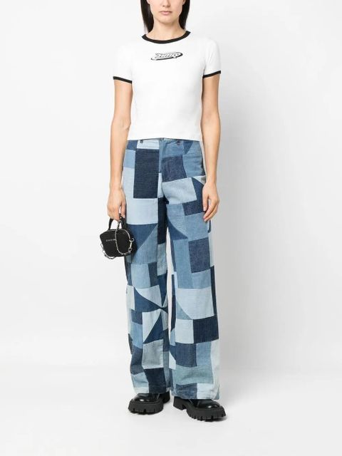 AMBUSH graphic-print cotton T-shirt - White - zdjęcie produktu nr 2