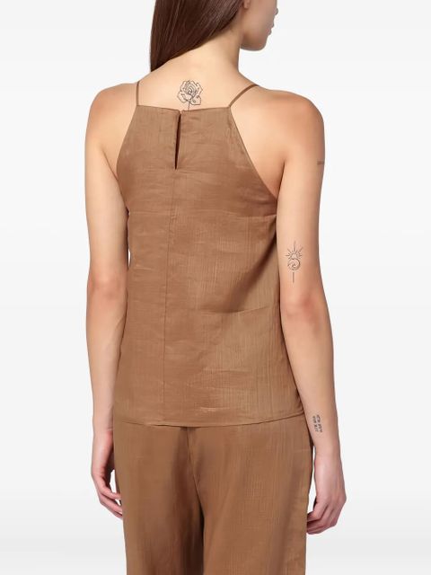 Max Mara halterneck top - Brown