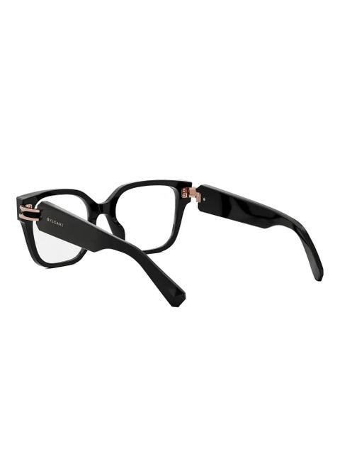 Bvlgari square-frame glasses - Black