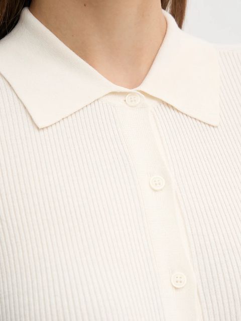 Joop! polo damski kolor beżowy 30047483