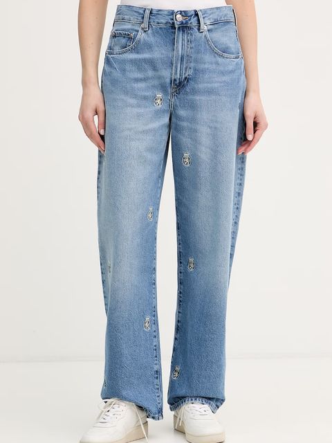 Tommy Hilfiger jeansy relaxed fit damskie - zdjęcie produktu nr 1
